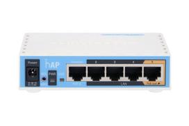 MikroTik hAP | WiFi Router | RB951Ui-2nD, 2.4GHz, 5x RJ45 100Mb/s