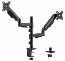 Gembird Monitor Mounting Arm 2x 17"-32" Adjustable Desk Display Mounting Arm