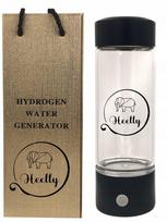 Virdulys Nešiojamas vandenilio vandens generatorius HEELLY, 350 ml, stiklinis indas, -600 mV, USB-C įkrovimas