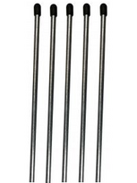 Įtempimo strypas tinklinei tvorai ø6 mm, L1,85 m, 5 vnt., cinkuotas