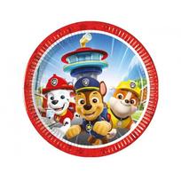 Popierinės lėkštutės Šuniukai patruliai tema „Paw Patrol Rescue Heroes“, 20 cm (8 vnt.)