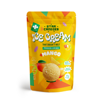 STAR CANDIES džiovinti šaltyje mangų skonio ledai 50 g