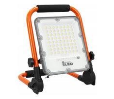 LED įkraunamas prožektorius su stovu LED/30W/3,2V 4500K 5000 mAh IP65 oranžinis