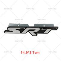 3D Metalo SRT Grotelių Ženklelis Emblema Automobilio Lipdukai Dodge Charger Ram Viper Magnum Caliber Journey Automobilio Stilius Auto Aksesuarai raudona