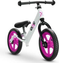 Bixe 12" rožinis aliumininis balansinis dviratukas vaikams (2–5 metų), Dviratis be pedalų Bixe, 12 colių, 2-5 metų, aliuminio rėmas, rožinis