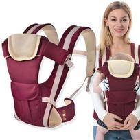 Transformuojamas ergonomiškas kūdikio nešiojimo krepšys LIVMAN Q835 su 4 nešiojimo variantais, skirtas įvairaus amžiaus vaikams: nuo 3,5 iki 15kg, nuo 4 iki 18 mėnesių