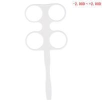 ±0.50D To ±4.50D Optical Flipper Optometry Plastic Flip Lens Confirmation Test -2.00D~+2.00D