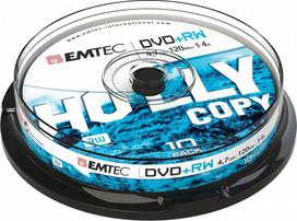 Emtec DVD+RW 4.7GB 4x10 vnt.(ECOVPRW47104CB)