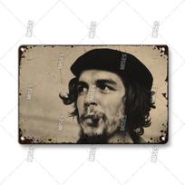 MISES 2008 Klasikinis filmas Che Guevara Metalinis plakatas Senas metalinis skardinis ženklas Retro metalinė plokštelė Sieninė plokštė Namų klubo pramoninis dekoras 20x30cm