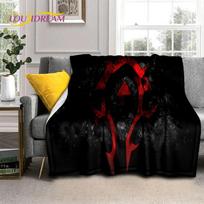 3D World of Warcraft Žaidimo WOW Lich King DH Antklodė, Minkšta pledinė antklodė Namams Miegamajam Lovai Sofai Iškylai Kelionei Biurui Dangalas Vaikams 30x40in