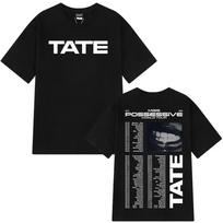 Tate McRae Miss Possessive Turas 2025 Tate McRae Grafiniai Marškinėliai Vyrams Moterims Mada Trumpomis Rankovėmis Medvilniniai Hip-hop'o Laisvalaikio Marškinėliai S