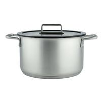 Nerūdijančio plieno puodas su dangčiu UNIWELL, 24 cm