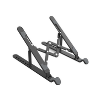 Orico PFB-A24 Foldable Nešiojamas kompiuteris Stand – juodos spalvos