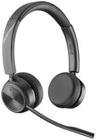 HP Inc. „Poly Savi 7220 Office“ – „Savi 7200“ serijos – ausinės – ant ausies – DECT – laidai – juodos (8D3G8AA)