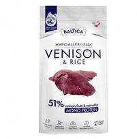 Baltic Agro BALTICA Nutraceutic Hypoallergenic Small breeds Venison with ryžiai – sausas Maistas šunims – 3kg