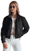 Juoda moteriška oversize bomber striukė Milina