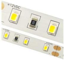 Solar Plus NETO LED JUOSTELĖ, lanksčios, 12VDC 4,8W 550LM/M 3000K IP20 RA80 10x5000mm. su maitinimo šaltiniu.