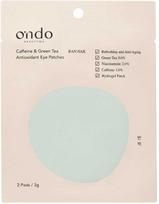 Ondo Beauty 365 CAFFEINE & Žalias TEA antioxidant eye patches 2 u