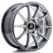 JR Wheels JR11 18x7,5 ET40 5x114,3 Hyper Black Alloy Wheel
