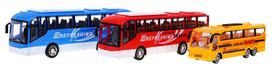 Autobusų rinkinys, 3vnt. - mokyklinis ir ekskursiniai autobusai