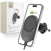 Telefono laikiklis TECH-PROTECT MAGNETINIS AUTOMOBILIO LAIKIKLIS, SKIRTAS APPLE ĮKROVIMUI, 15 W