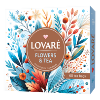 Lovare rinkinys FLOWERS TEA (12 rūšių po 5 vnt) 60 pakelių
