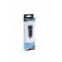 Adapteris - BULLET USB Car Charger Q3.0 + Type C 2.4A Black 4750848175748 BULLET (4750848175748)