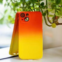 „iLike Xiaomi Redmi Note 12 5G“ (visame pasaulyje) / „Poco X5 Ultra“ madingas dėklas, geltonai oranžinis