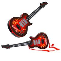 Raudona elektrinė gitara vaikams