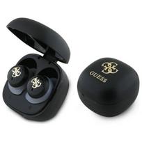 Belaidės Bluetooth ausinės Guess TWS su įkrovimo stotele, juodos