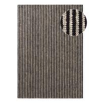 Rankų darbo juodos spalvos iš džiuto kilimas 160x230 cm Harvest Ebony – Elle Decoration