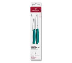 Victorinox - SWISS CLASSIC daržovių peilių rinkinys, 2 vnt., turkio spalvos