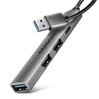 AXAGON ALU STRIP USB-A 4-port hub | HUE-STA