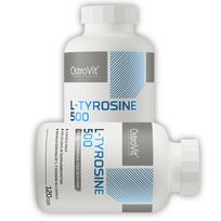 OstroVit L-Tirozinas, 120 kapsulių, 500 mg (L-tyrosine). Maisto papildas, vitaminai.