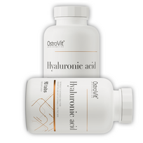 OstroVit Hialurono rūgštis, 90 tablečių, 70 mg (Hyaluronic Acid). Maisto papildas, vitaminai.