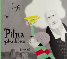Pilna galva debesų (knyga su defektais) - Elena Val