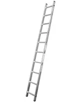 Kopėčios KRAUSE Corda, 10 pakopų, aliumininės, atremiamos, maks. darbinis aukštis 375 cm