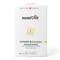 SWISS OVIT Vitamin B Complex kapsulės, 30 vnt.