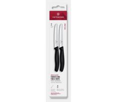 Victorinox - Virtuvinių peilių rinkinys daržovėms SWISS CLASSIC 11 cm, 2 vnt., juoda