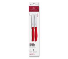 Victorinox - Virtuvinių daržovių peilių rinkinys SWISS CLASSIC 11 cm 2 vnt. raudona