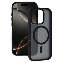 Tel Protect Aura Matte Magsafe dėklas skirtas Apple iPhone 16 Pro Max juodos spalvos