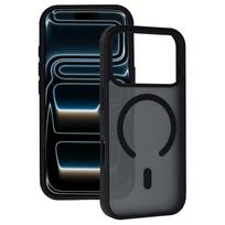 Tel Protect Aura Matte Magsafe dėklas skirtas Apple iPhone 17 Pro Max juodos spalvos