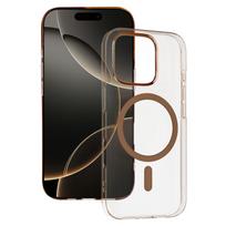 Transparent Slim Magsafe dėklas skirtas Apple iPhone 16 desert