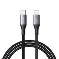Joyroom S-A28 Flash Series 30W USB-C – Lightning cable 2m – juodos spalvos