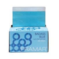 FRAMAR Aliuminio folija juostelėmis BADASS BLUE - 500 vnt.