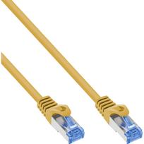 InLine Patchkabel Cat.6A S/FTP TPE LSZH CCA gelb 3m - Kabel - Netzwerk (72603Y)