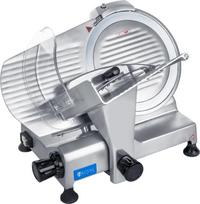 Royal Catering Elektrinė parduotuvės pjaustyklė šaltiems gabalams ir sūriui PRO 220 mm