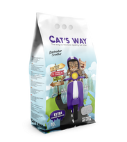 CAT’S WAY Premium Bentonitinis Kraikas – Levanda 10L / 8,5KG