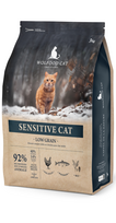 WOLFOOD Sensitive Cat Low Grain – mažai grūdų turintis pašaras jautrioms katėms, 3 kg