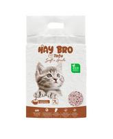 TOFU kraikas katėms „HayBro ” 7 L/2,5 Kg., (Espresso) 100% NATŪRALUS KRAIKAS - 6 vnt. x 7 L.